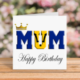 Barbados Flag Birthday Card