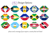 Country Flag Compact Mirror