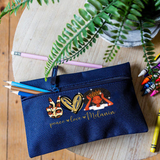 Peace Love Melanin Pencil Case