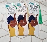 Personalised Christian Woman Bible Quotes Bookmark