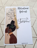 Story So Far Black Woman Affirmation Bookmark