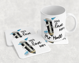 Black Pencil Teach Love Inspire Mug