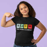 Black The Prime Element T-Shirt