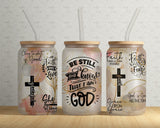 Know That I Am God Libbey Can Glass