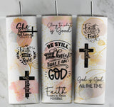 Know That I am God 20oz Skinny Tumbler