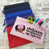 Black Girl Pencil Case