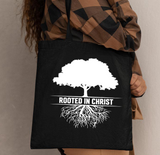 Rooted In Christ Tote Bag