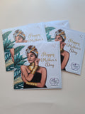 Black Empress Greeting Card