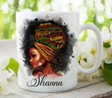 Black Phenomenal Woman Affirmation Mug