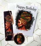 Black Phenomenal Woman Affirmation Letterbox Gift