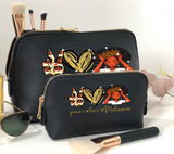 Peace Love Melanin Vegan Leather Accessory Bag