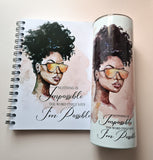 I'm Possible Black Woman Affirmation 20oz Skinny Tumbler