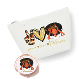 Peace Love Melanin Accessory Bag