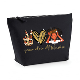 Peace Love Melanin Accessory Bag