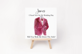 Groomsmen Proposal Card