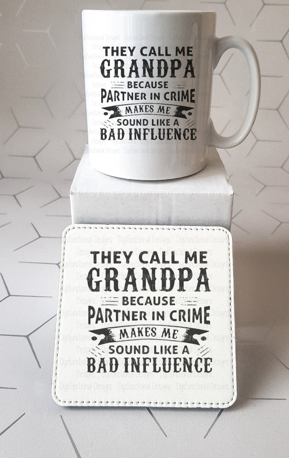 Grandad Partner In Crime Mug