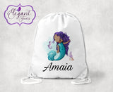 Personalised Mermaid P.E Bag
