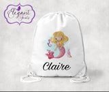 Personalised Mermaid P.E Bag