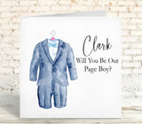 Page Boy, Usher Proposal Card