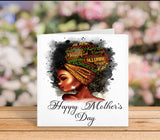Black Queen Mother Print