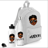 Black Boy Backpack Set