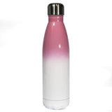 Elegant Black Woman Printed Bottle Flask