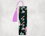 Floral Personalised Bookmark