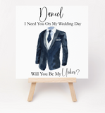 Groomsmen Proposal Card