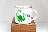 Dinosaur Enamel Mug