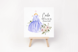 Flower Girl, Bridesmaid Proposal Card