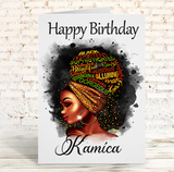 Black Phenomenal Woman Affirmation Letterbox Gift