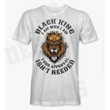 Lion Black King T-Shirt