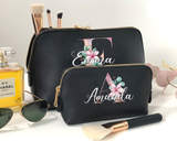 Initial Leather Style Accessory Bag