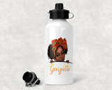Pink Bow Black Peekaboo Girl Mug