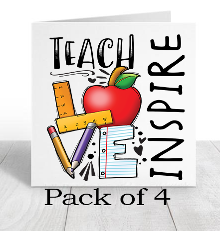 Teach Love Inspire Card