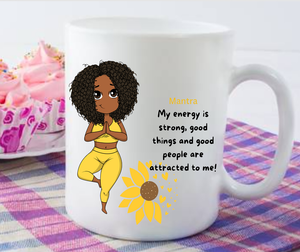 Yellow Mantra Mug 10