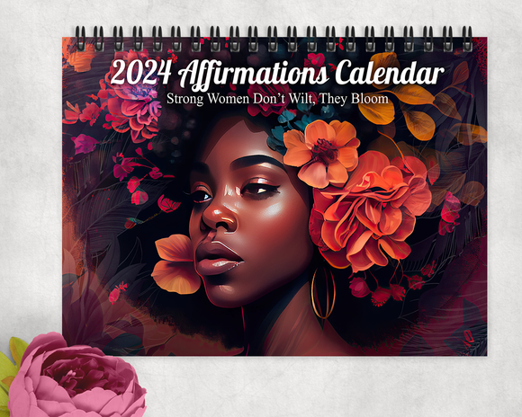2024 Affirmation Calendar - Strong Women