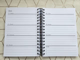 A5 2026 Hardcover Diary - Strong Woman Bloom