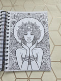 A5 2026 Hardcover Diary - Strong Woman Bloom