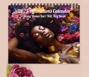 2025 Affirmation Calendar - Strong Women