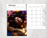 Black Phenomenal Woman A5 2027 Diary