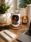 Curls And Culture Woman 12oz Tumbler