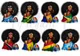 Curls and Culture Black Woman Affirmation 30oz Tumbler