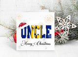 Personalised Barbados Christmas Card