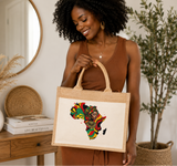 Personalised Mama Africa Jute Bage