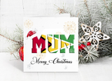 Personalised Guyana Christmas Card