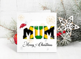 Personalised Jamaican Christmas Card