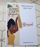 Personalised Christian Woman Bible Quotes Bookmark