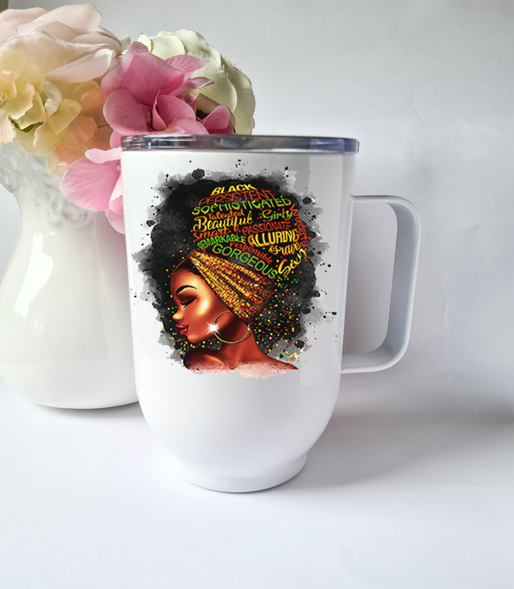 Phenomenal Woman Affirmation Insulated Mug