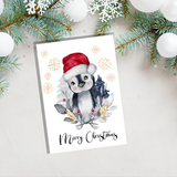 Cute Penguin Christmas Card Pack